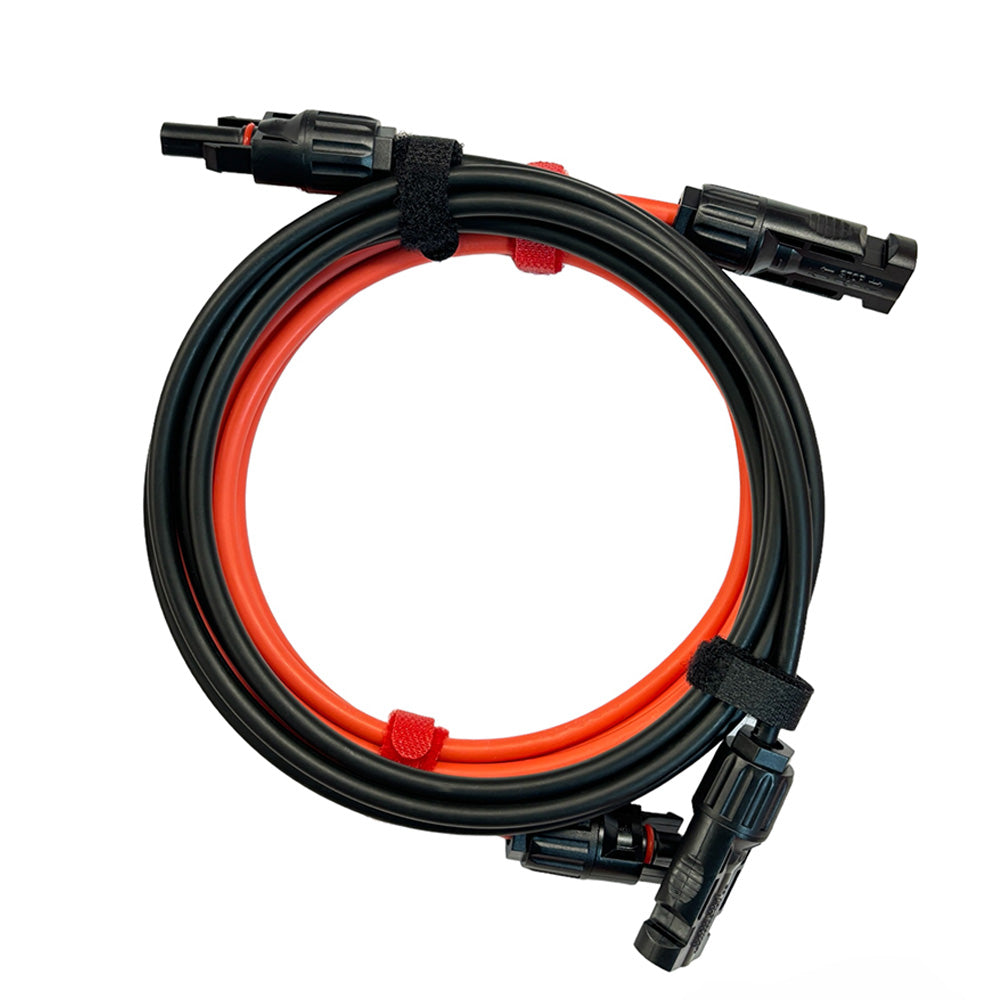 MC4 Solar Extension Cable 2m - 1x4mm², 1500V, IP67