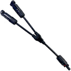 MC4-Y 1500V 4.0 mm² 30A Solar Branch Cable Pair, 30cm - Parallel Connection for PV Panels