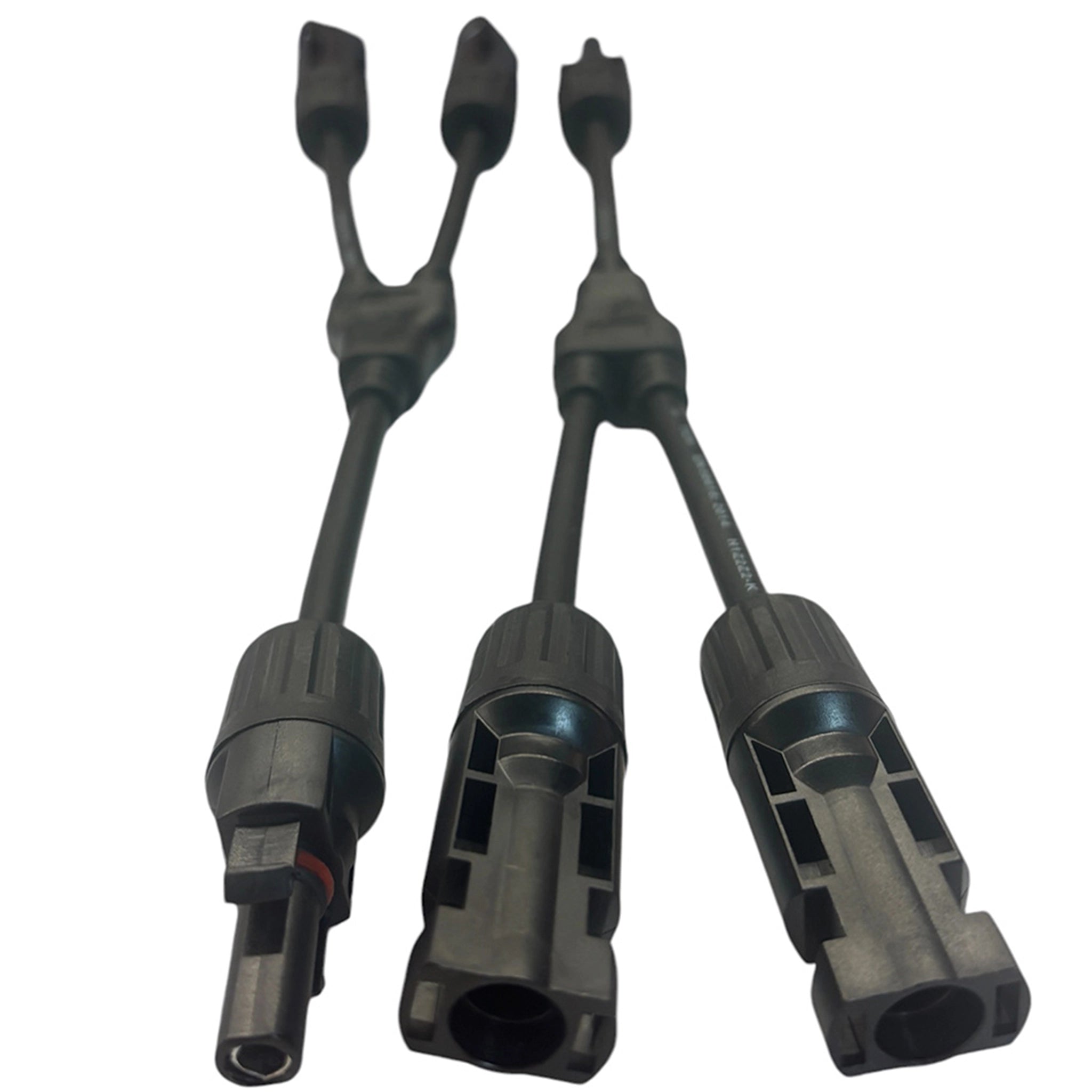 MC4-Y 1500V 4.0 mm² 30A Solar Branch Cable Pair, 30cm - Parallel Connection for PV Panels