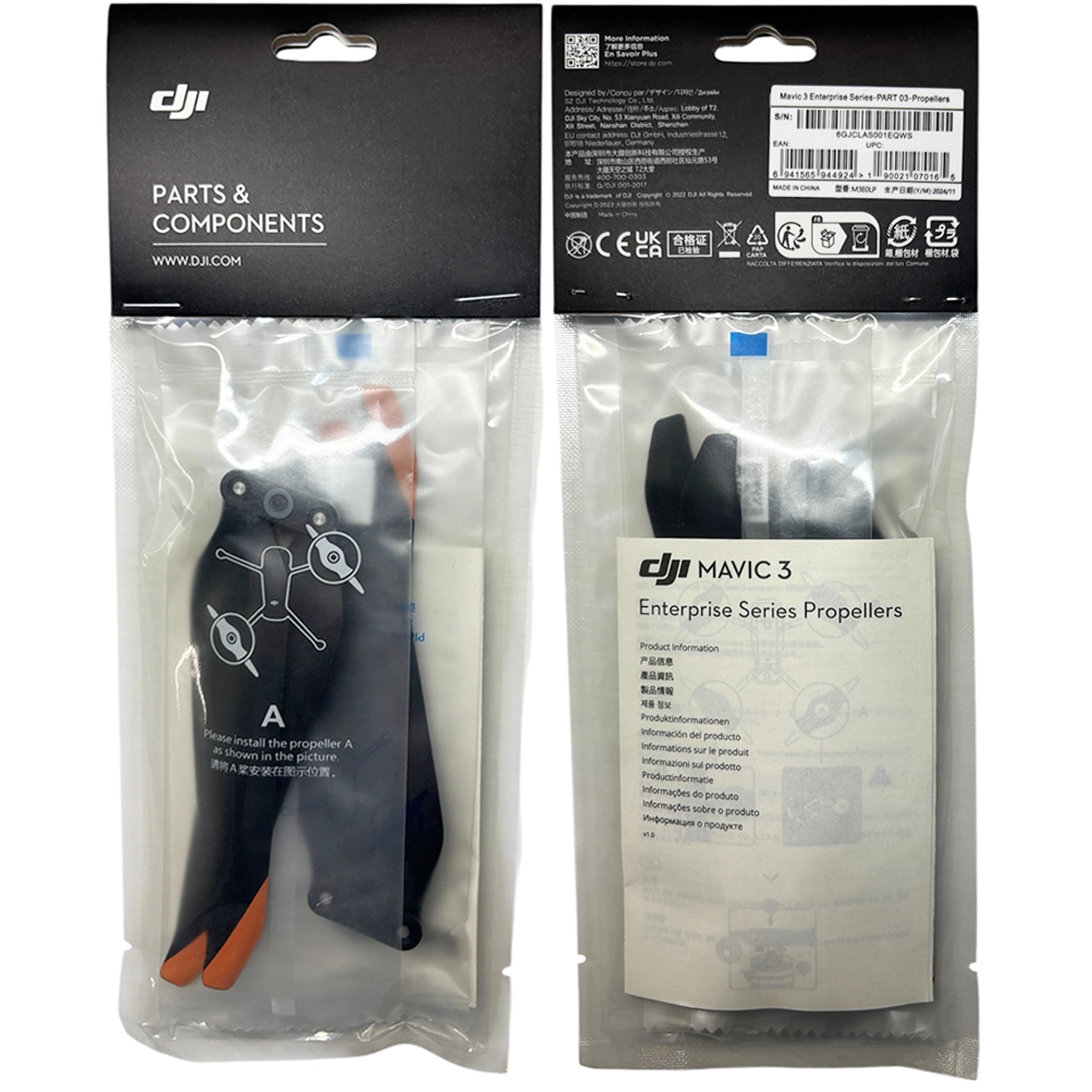 DJI 9453F Propellers (4-Pack) for Mavic 3 & Enterprise Series