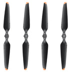 DJI 9453F Low-Noise Propellers (4-pack) for Mavic 3 drones. ~2dB quieter, +2 min flight time. Durable nylon (30% fiberglass) and quick-release design.