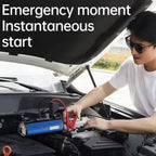 Ozio 4-in-1 12V Jump Starter 1500A + 150PSI Air Compressor, 8400mAh Power Bank & LED SOS Light