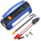 Ozio 4-in-1 12V Jump Starter 1500A + 150PSI Air Compressor, 8400mAh Power Bank & LED SOS Light