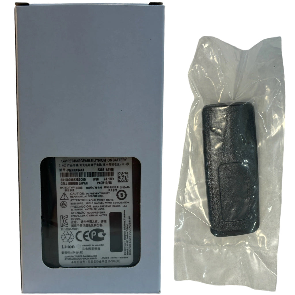 Motorola DP2400e/DP4400e 3000mAh Li‑Ion Battery Pack (USB‑C, IP68)